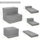 thumbnail image 4 of Sofá Cama Individual Onof SCI Plegable 2 en 1 Cama Portátil Color Gris, 4 of 5