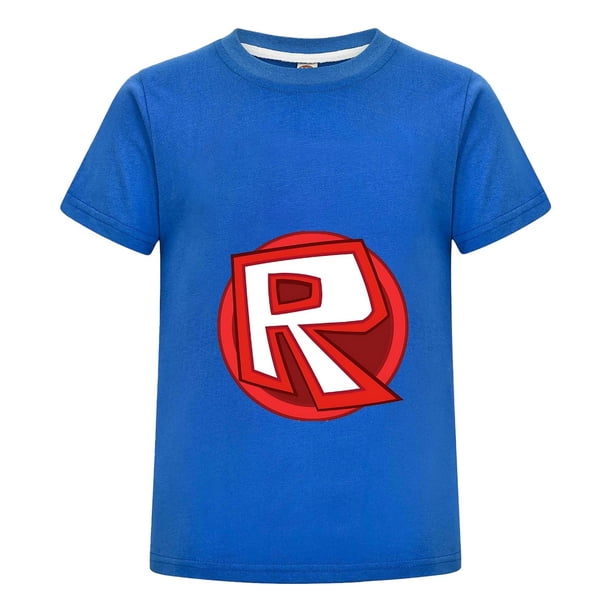 Camiseta de Algodón con Diseño Gamer de Roblox para Niño, Playera Infantil Estampada, Ideal para Verano y Regalo