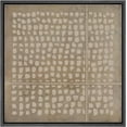 thumbnail image 3 of PixonSign Framed Canvas Wall Art Geometric Grunge Minimal Dot Pattern Print Abstract Fine Art Decorative Artwork Boho Relax/Zen Nordic for Living Room, Bedroom, Office - 24"x24" Black, 3 of 5