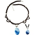 thumbnail image 3 of Princess Costume for Girls Kids Birthday Halloween Dress up With Necklace Shell anklet, 3 of 8