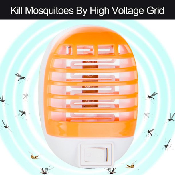 Fysho PlugIn Bug Zapper Electronic Mosquito Killer Lamp LED UV Light