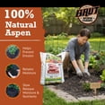 thumbnail image 3 of Brut Worm Farms Organic Aspen Mulch, High Water Retention for Gardens, 28 lbs., 3 of 10
