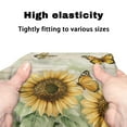 thumbnail image 6 of HELLHERO Butterfly Sunflower Rollator Seat Covers Seat and Backrest Covers for Seniors Adult Easy Install Comfortable for Unisex, 6 of 6