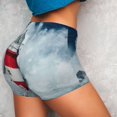 thumbnail image 4 of Balery Circular Lighthouse Pantalones cortos de entrenamiento estampados para mujer, sin costuras, ajustados, para gimnasio, yoga, correr, deportes, ejercicio activo, fitness.-XX-Large, 4 of 8