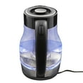 thumbnail image 7 of Aiwa 2 in 1 Black Infusion Kettle Boil and Brew with Removable Stainless Steel Tea Infuser, 7 of 7