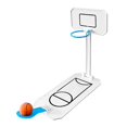 thumbnail image 3 of STARTIST Desktop Basketball Toy Portable Foldable Table Game for Office Kids Children White, 3 of 9