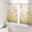 Beige, variant on Sheer Curtains 72 Inches Long 2 Panels Set for Bedroom, Spring Yellow Floral Semi Sheer Curtains for Windows, Farmhouse Country Flower Butterflies Voile Window Treatments Rod Pocket Curtain