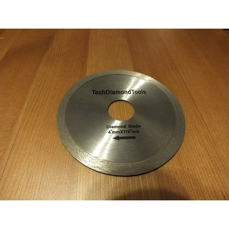 TechDiamondTools 4" Diamond Continuous Saw Blade