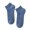 Blue, variant on Xinwanna No Show Socks for Men Low Cut Casual Short Ankle Socks Breathable Sweat-Absorbent Cotton Boat Socks for Spring Summer (Black)