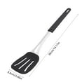 thumbnail image 3 of Non-stick Rice Paddle, Plastic and Silicone Spatula, Large Serving Spoon, for Rice Cooker, Frying Pan, and Kitchen Use, Black, by FAJHHA, 3 of 7