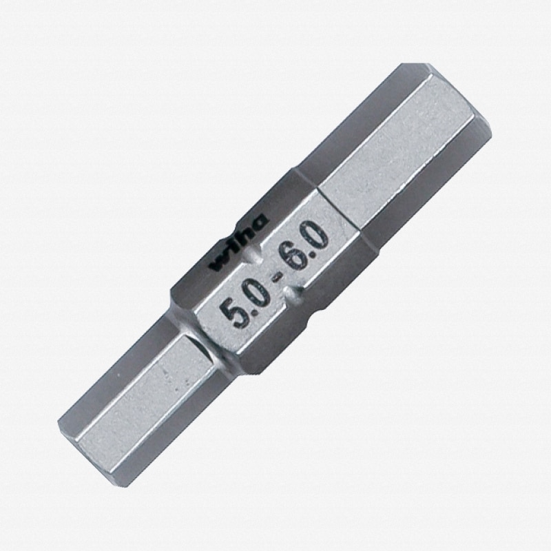 Wiha 77766 Hex Metric 5.0 + 6.0mm Double End Ultra Bit