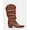 Brown, variant on Stage Women's Boots Black Leather Size 7 M