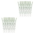 thumbnail image 4 of relayinert Lot de 12/lot Bouquet de Plantes Simulées à Bas Prix avec Fil de Fer à Haute Efficacité avec Plasticité Arbitraire Poudre Verte d'Eucalyptus 2 Pcs, 4 of 6