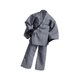 thumbnail image 5 of 2x Ropa de figura masculina 1/12 Moda Kung Fu Traje de entrenamiento Pantalones y chaqueta casual para 6 '' Figuras de acción Vestido de muñecas BJD gris, 5 of 10
