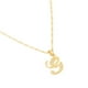 thumbnail image 1 of Dije Inicial Letra G con Zirconias y Cadena Chapa Oro 18K Ametrinaa MPDC0004-G, 1 of 5