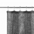 thumbnail image 3 of Better Homes & Gardens Waffle Textured Shower Curtain, 72" x 72" , Heathered Grey Yarn, Poly / Cotton, 3 of 9