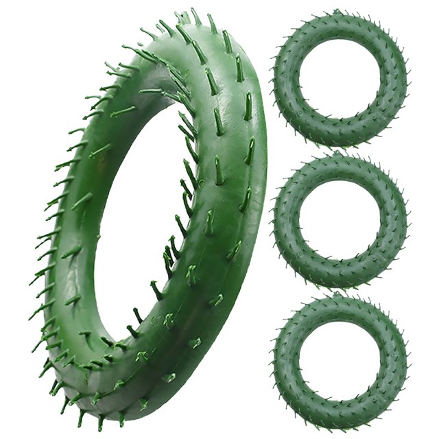 UPGRATOR 4Pcs Round Shaped Wreath Frames Plastic For Diy Wreath Support And