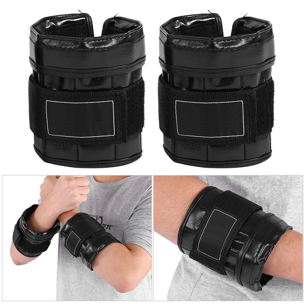 Ankle Wrist Weights 2Kg 2X 1 Kg Wearable Weighted Wristbands Strap On Set Gym 