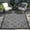 03-black & white, variant on DEORAB Outdoor Rugs Waterproof Plastic Straw Mat 6'x9' Reversible for RV Patio Deck Beach Black & White