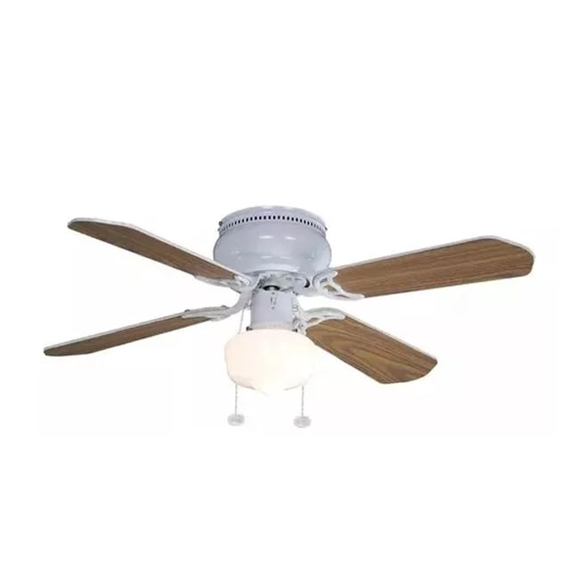 Ventilador de Techo con Lámpara LED de 42 4 Aspas Fijas y 6 Velocidades Megaluz CF1135-42