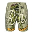 thumbnail image 3 of Logiee Dinosaur Print Mens Swim Trunks Quick Dry Board Shorts,Breathable Hawaii Beach Shorts Swimwear Bathing Suits-Large, 3 of 6