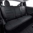 thumbnail image 2 of EKR Custom-Fit Tesla Model 3 Car Seat Covers for Tesla Model 3 2017-2023Long Range, Mid Range,Performance, Standard- Full Set ,Full Set Waterproof Leatherette(Black), 2 of 6