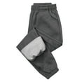 thumbnail image 3 of GBSYEWXS Pants For Little Boys Kids Warm Sports Elastic Waist Joggers Grey Trousers Size 5-6 Years, 3 of 3