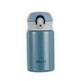 thumbnail image 1 of Opolski Flacon Isotherme 300ML Couvercle Rabattable Conservation de la Chaleur Design Compact Mini Bouteille en Acier Inoxydable pour la Maison, 1 of 8