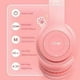 thumbnail image 3 of Foldable Headset with Mic, RGB LED Light for Gift School Gaming B, 3 of 5