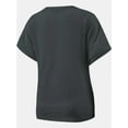 thumbnail image 5 of Womens T Shirts Short Sleeve V Neck Casual Summer Tops Tshirts with Pocket, 5 of 5