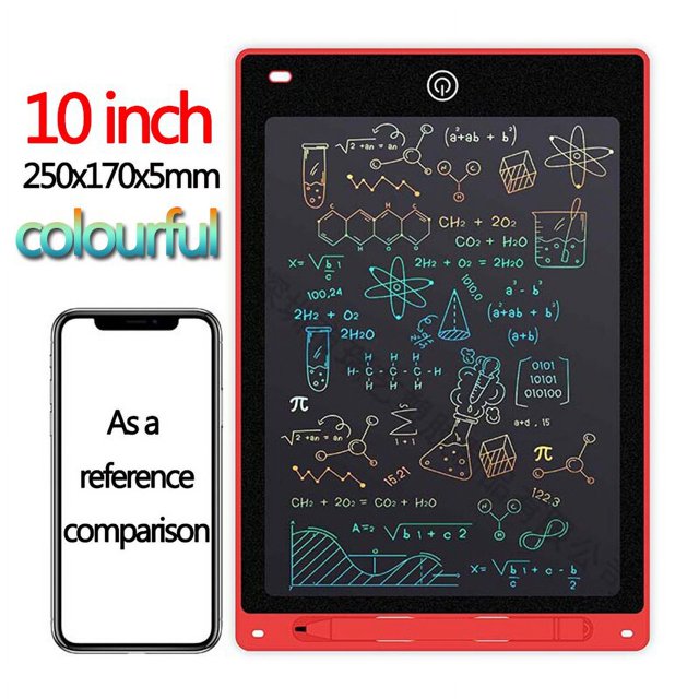 Tableta de escritura LCD para niños, tablero de dibujo, grafiti, almohadilla para bocetos, juguetes de escritura a mano, pizarra mágica, regalo de juguete para niños, 10/12/pulgadas