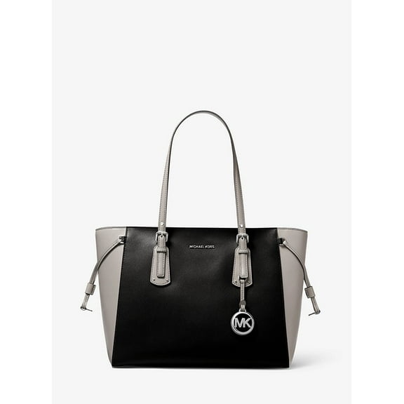 Michael Kors Voyager Ladies Medium Black Leather Casual Daypack 30H9SV6T2L357
