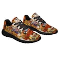 thumbnail image 6 of Fall Pumpkins Truck Fall For Jesus He Never Leaves Halloween Thanksgiving Shoes Sneakers Black Size 10.5, 6 of 7