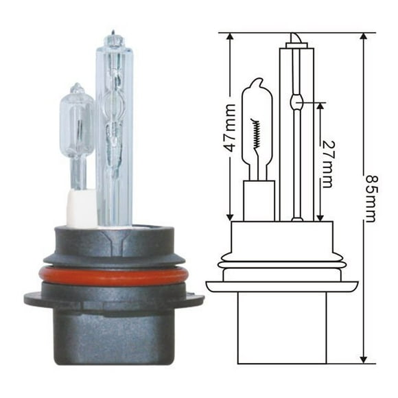 35W/55W HID Car Headlight Lamp HID Conversion Xenon Bulb For Car Headlight H1/H3/H7/H8/9004/9005/D2S/9006/9007/H4-2/H7R/H3C ,Easy to Use