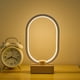 thumbnail image 2 of Wooden LED Table Lamp, Multiple Temperature Colors, Bedroom Night Light, Dimmable LED Lighting, Living Room Small Table Lamp, 2 of 5