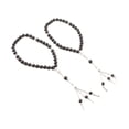 thumbnail image 3 of Cuentas de Oración BuyWeek Negras Pulidas 2 Piezas 33 Cuentas de Oración de Mano, 3 of 14