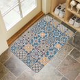 thumbnail image 4 of Bohemian Retro Diamond Pattern (3) Door Mat Welcome Door Mat for Front Door, Home Entrance, Yard, Floor, Patio, Non Slip Spring Summer Welcome Mat Indoor Outdoor Doormat 30"*17", 4 of 6