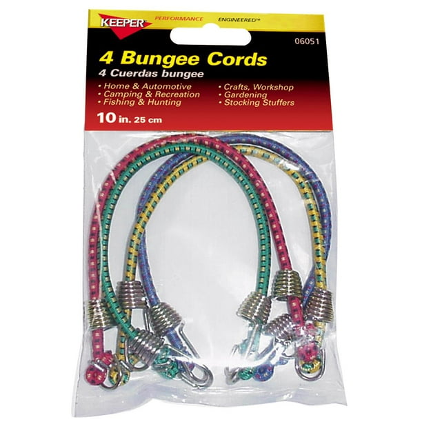 Hampton 06051 Mini Premium Bungee Cord, 10 in L