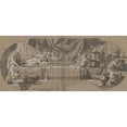 thumbnail image 2 of Melchior Steidl 24x13 Gold Ornate Framed and Double Matted Museum Art Print Titled - Feast in the House of Simon (1699 or Before), 2 of 4