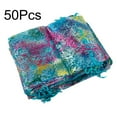 thumbnail image 2 of Girlsshop 50/100Pcs Sheer Coralline Organza Favor Bags Jewelry Pouches Wedding Party,Blue13x18cm (5x7inch), 2 of 10