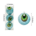 thumbnail image 3 of 3 Bolas Navideñas de 8 Cm para Decoración Navideña, para Centros Comerciales, Casas, Árboles de Navidad, Colgantes., 3 of 6