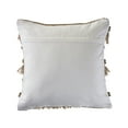 thumbnail image 7 of Ox Bay Neutral Geometric Fringe Indoor/Outdoor Pillow, 7 of 7
