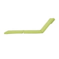 thumbnail image 3 of GDF Studio Laraine Outdoor Water Resistant Fabric Chaise Lounge Cushion, Green, 3 of 4