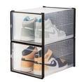 thumbnail image 4 of OnDisplay Clik Stackable Interlocking Shoe Box System (Large Clear/Black, Single Box), 4 of 7