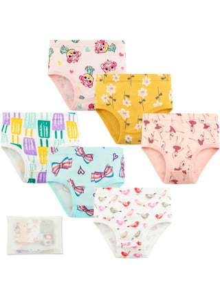 Kids Toddler Underwear Girls Panties 6/12PCS Baby Briefs Soft