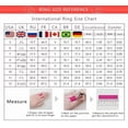 thumbnail image 6 of QQTDFG Fashion 925 Silver Cubic Zirconia Rings Women Men's Wedding Party Jewelry Gift-10-Red, 6 of 7