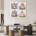 thumbnail image 2 of 4 Uds 5D DIY Kit Con Forma Especial Parcial para Niña 30x30cm, 2 of 9