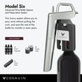 thumbnail image 3 of Coravin Model Six Advanced Wine Bottle Opener and Preservation System, Silver, 3 of 7