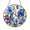 Acrylic 3.5 Inch, variant on Glory Flower Stained Glass Suncatcher Morning Glory Window Hanging Floral Decor September Birth Flower Art