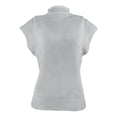 thumbnail image 6 of Womens Neck Sleeveless Sweater Vest - Lightweight Ribbed Knit, Casual Summer Short Cap Sleeve Pullover Tank Tops - Versatile for Daily & Work Occasions, 6 of 6